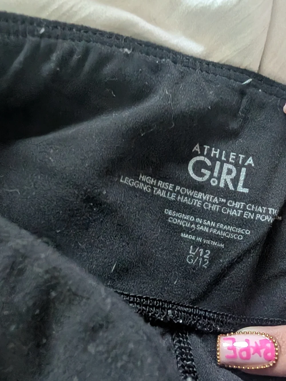 Athleta Black Girls' Leggings